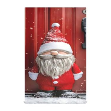 Imagem de xigua Conjunto de 1 panos de prato de cozinha fofos de gnomo, macios e altamente absorventes de secagem rápida para limpeza de pratos e limpeza à mão, 71 x 45 cm