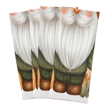 Imagem de xigua Conjunto de 4 panos de prato de cozinha Old Gnomo, macios e altamente absorventes de secagem rápida para limpeza de pratos e limpeza manual, 71 x 45 cm