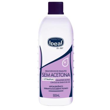 Imagem de Removedor De Esmaltes Sem Acetona Ideal 500ml
