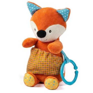 Imagem de Pelúcia Ursinho Baby Bichinho Fofo Com Estrelinha Cachorro E Raposa Pa