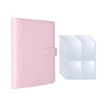 Imagem de Álbum De Fotos A5 Em PVC Com Capa De Caderno De Folhas Soltas, 25 Folh