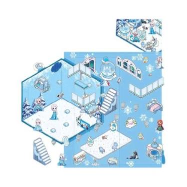 Imagem de Adesivos Kawaii 3D De Desenhos Animados Anime Frozen Hello Kitty Kulom