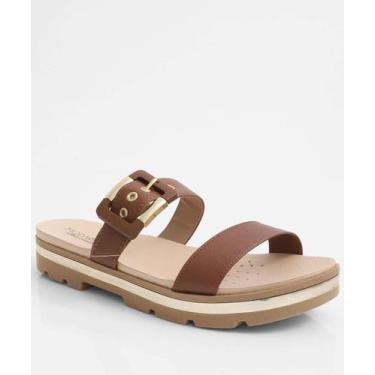 Imagem de Rasteirinha Feminina Fivela Modare-12040, Marrorm, 35