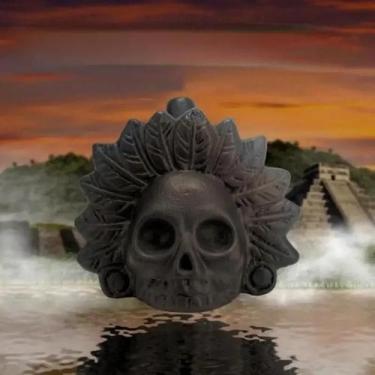 Imagem de Apito Cerâmico De 125dB Com Som Realista De Grito De Morte Asteca, Art