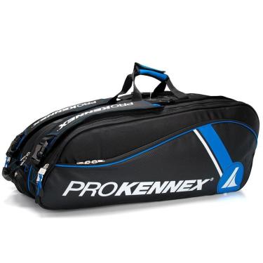 Imagem de Raqueteira Prokennex X12 2021 Preta e Azul-Unissex