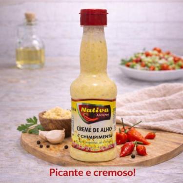 Imagem de CREME DE ALHO COM CHIMIPIMENTA 150ml NATIVA - no-brand