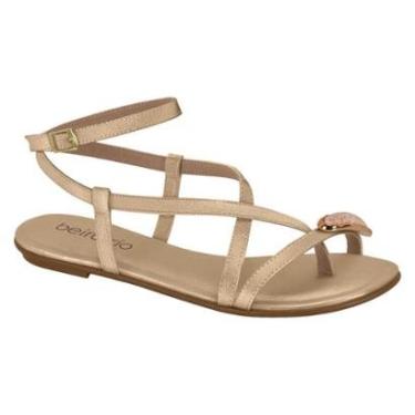 Imagem de Sandália Beira Rio Casual Fivela Feminino-Feminino