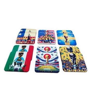 Imagem de Jogo Da Memória Copa Do Mundo Brasil Pentacampeão De 6 Pares - Coleção