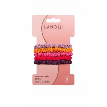 Imagem de Mini Scrunchie Lanossi Summer Vibes  Acessório de Cabelo em Tecido, Fi