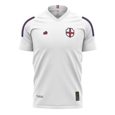 Imagem de Camisa Inglaterra Eurodry Branca Original Rinno Class Futebol-Masculino