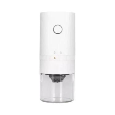 Imagem de Moedor De Café Cerâmico Portátil Recarregável Por USB Para Viagens E C