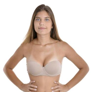 Imagem de Sutiã sem alça Com Bojo E Com Aro Liebe, 44, Chocolate