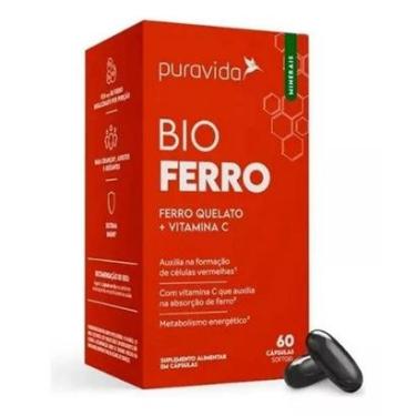Imagem de Bio Ferro - Ferro + Vitamina C - 60 Caps - Puravida-Unissex