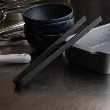 Imagem de Pinça 28cm Preta Silicone - Wolff