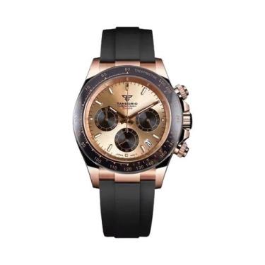 Imagem de Relógio De Pulso Masculino De Moda Esportiva Com Cronógrafo De Quartzo