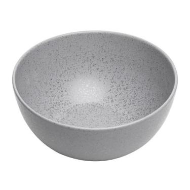 Imagem de Saladeira Wolff Mist de Cerâmica Cinza Matte 22cm
