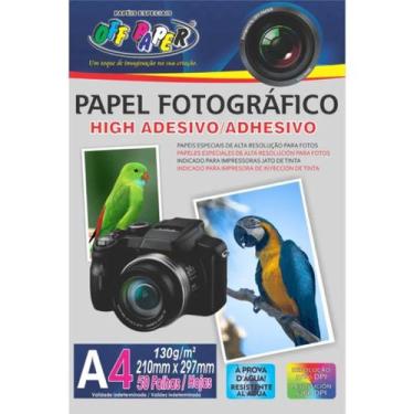 Imagem de Papel Fotografico Adesivo A4 130g 50fls - Off Paper