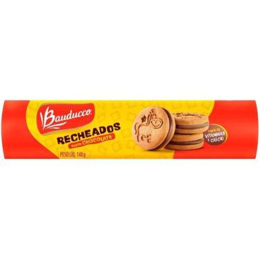 Imagem de Biscoito Recheado Bauducco 140g Chocolate, 1, Chocolate
