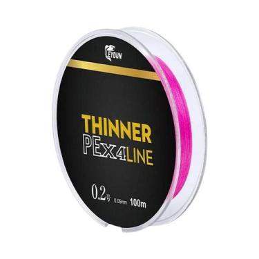 Imagem de Conjunto De Linha De Pesca Trançada PE De 4 Fios 100m 150m Leydun Micr