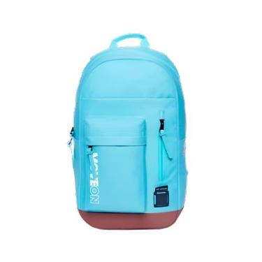 Imagem de Mochila Unissex Juvenil Cores Escolar Viagem Cor:verde Claro F102 - GX