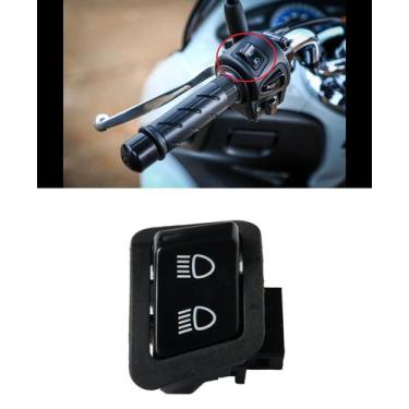Imagem de Interruptor Botão Chave Luz Farol Alto e Baixo Pcx 150 13/15 BT0006 - 