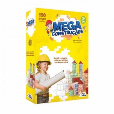 Imagem de Blocos de Montar Mega Construções - Pais & Filhos -, Cor única