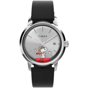 Imagem de Relógio Timex Marlin Automatic Peanuts Snoopy Flying Ace TW2W49600M
