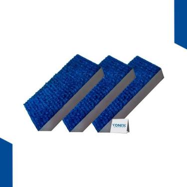 Imagem de Kit com 3 taco lona de descontaminação pesada para carpete vonixx
