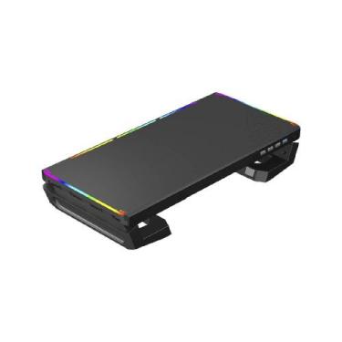 Imagem de Suporte Para Monitor C3Tech BML100BK RGB Gaming Preto