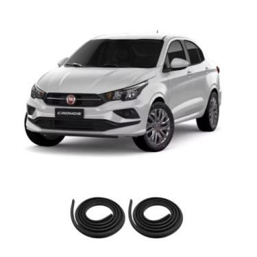 Imagem de Kit Borracha Vedação Das 2 Portas Traseiras do Cronos - Sem marca