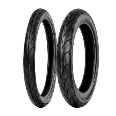 Imagem de Par Pneus 60 100 R17 e 80 100 R14 TT K677 Thorax Kenda