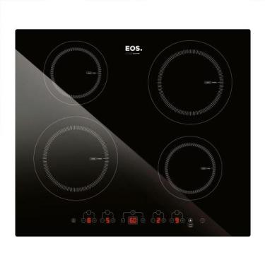 Imagem de Fogão Cooktop de Indução 4 Bocas Preto 7500w Cheff Gourmet Eci04ep 220