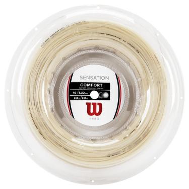 Imagem de Corda para Raquete de Tênis Wilson Sensation 1.30 Natural
