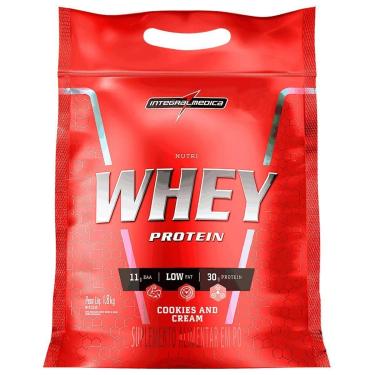 Imagem de Nutri whey Protein Para Ganho de Peso Cookie 1,8Kg Refil - Integralmedica-Unissex