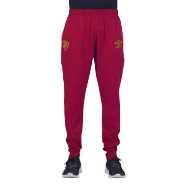 Imagem de Calça Umbro Fluminense Treino 2024/25 Masculina - Vermelho P-Masculino