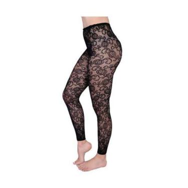 Imagem de Meia Calça Legging Floral  Trifil fio 40 com 3 peças - X061441
