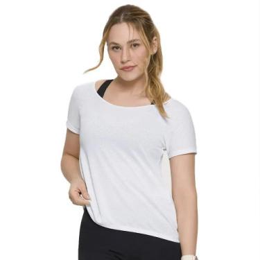 Imagem de Camiseta Selene Dry Fit Feminina, Branco, P