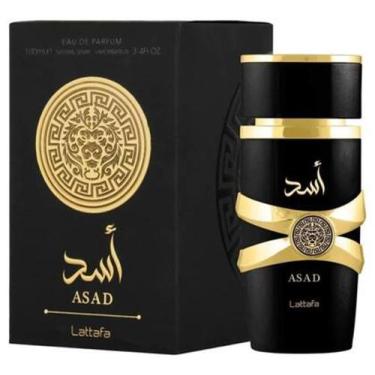 Imagem de Perfume Árabe Asad Lattafa Eau de Parfum Masculino 100ml Original Impo