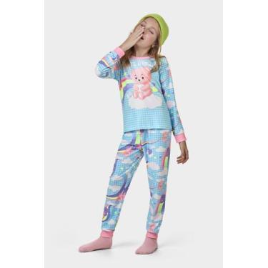 Imagem de Pijama Inverno Infantil Conjunto Menina Boca Grande Ref. 43750, 1, Ros