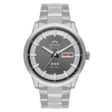 Imagem de Relógio ORIENT Automático masculino prata F49SS006 G1SX