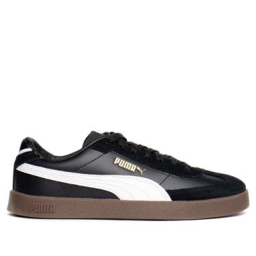 Imagem de Tênis Feminino Puma Club II Era Casual Preto/Marrom, Preto, Marrom, 39