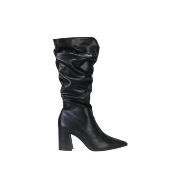 Imagem de Bota Montaria Bico Fino Feminina Dakota Salto Médio Original Lançament