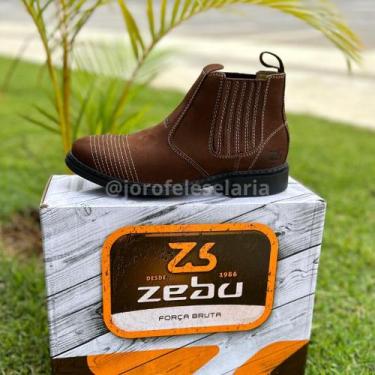 Imagem de Bota / botina da Zebu 54150 NB 100% Original - Unissex, Terra, 37