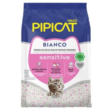 Imagem de Granulado Sanitário Pipicat Bianco Sensitive 1,8 kg - Kelco