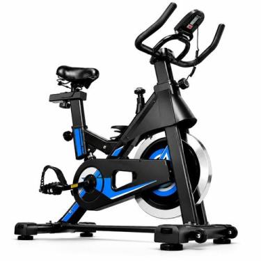 Imagem de Bicicleta Ergométrica Spinning Mecanica inércia 20kg GTS X Mopower, Az
