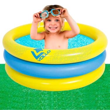 Imagem de Piscina Inflável 66 Litros Vollo 76x25cm Diversão Infantil, 66L