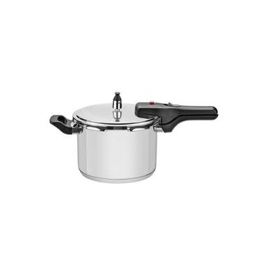 Imagem de Panela de Pressão Tramontina Brava em Aço Inox com Fundo Triplo 22 cm 6 L