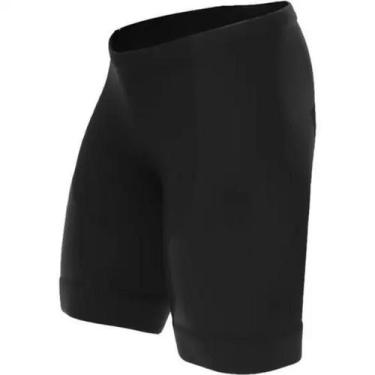 Imagem de Bermuda Ciclismo ERT Elite Forro Gel Preta Lisa - Ert Cycle Sport, P, 