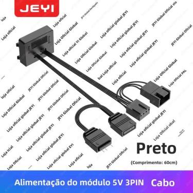 Imagem de Ventoinha De PC ARGB Hydro Bearing De 12CM JEYI 30dB(A) 5V3pin PWM 800