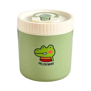 Imagem de Lancheira Térmica Infantil De Aço Inoxidável Fofa, Recipiente Bento Se